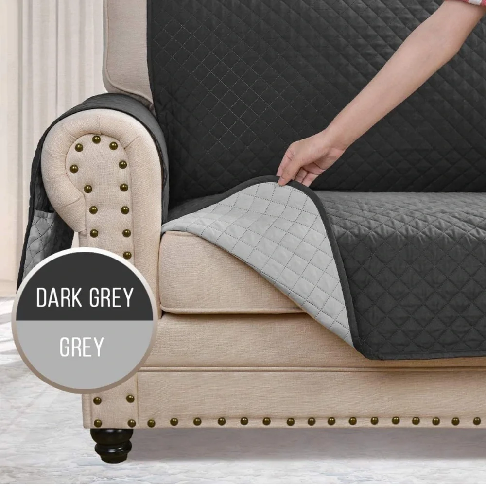 Reversible Recliner Chair Cover, Sofa Covers for Dogs,Sofa Slipcover,Couch Cover